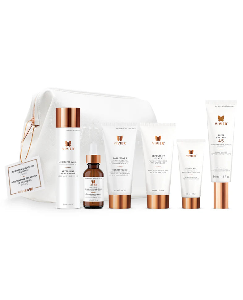 Vivier Brighten & Restore 2% HQ Kit